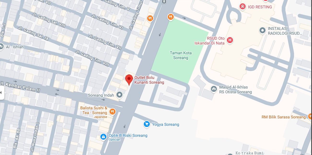 Peta Lokasi Kunanti Soreang